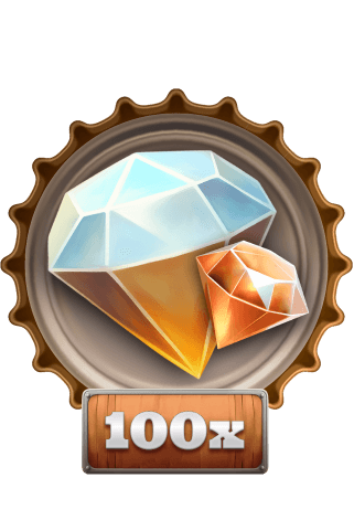 Win 100 times in casino